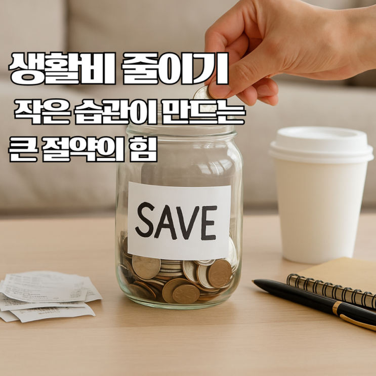  생활비 줄이기 실천법 작은 습관이 만드는 큰 절약의 힘