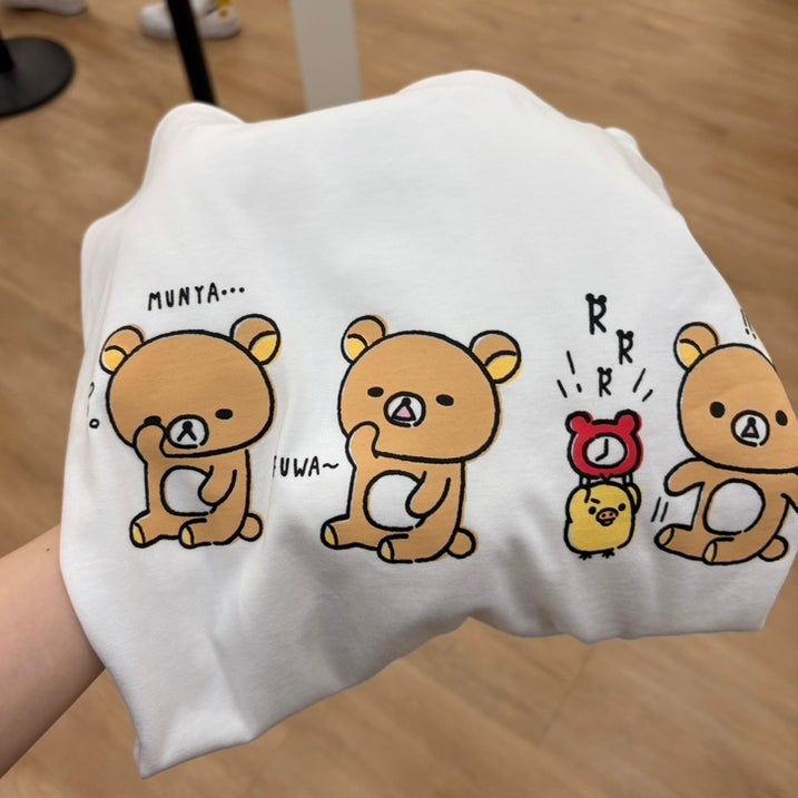 유니클로 리락쿠마 티셔츠 만들기 UTme (실패),  스파오 리락쿠마 반팔티, 반팔 잠옷