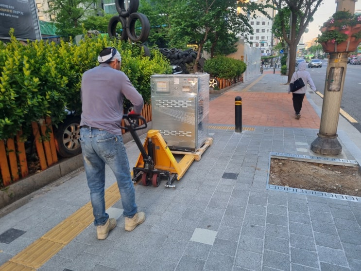  서울 셀프빨래방 중고 장비 설치 및 설비 안착