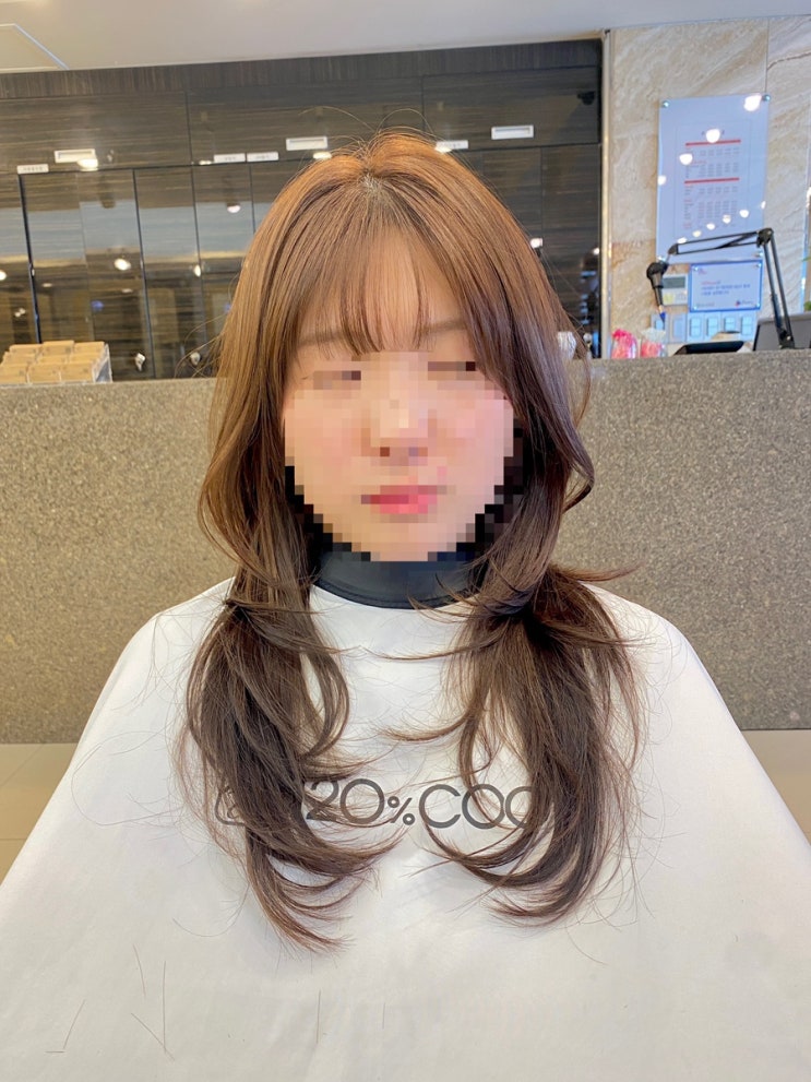  의정부 120% 미용실 여신 강림! 오선 부원장 롱 레이어드컷 C컬 펌 시술 후기
