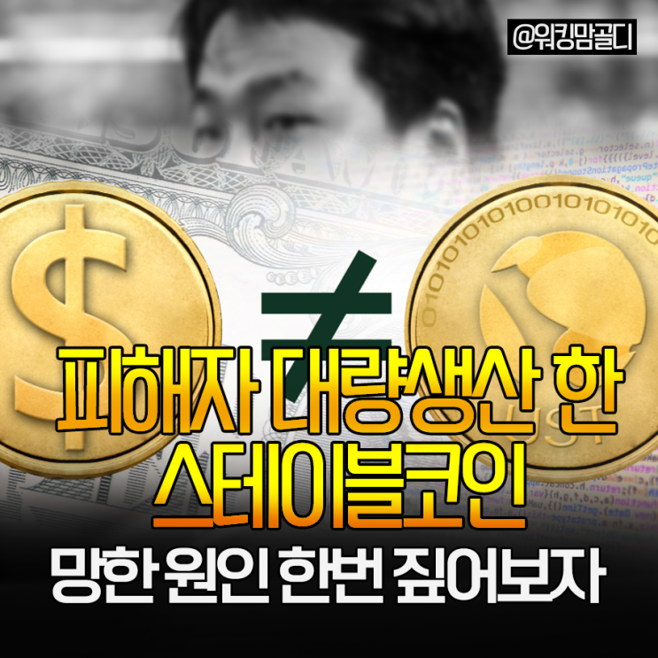  사면 무조건 망하는 스테이블코인 종류와 실패 원인