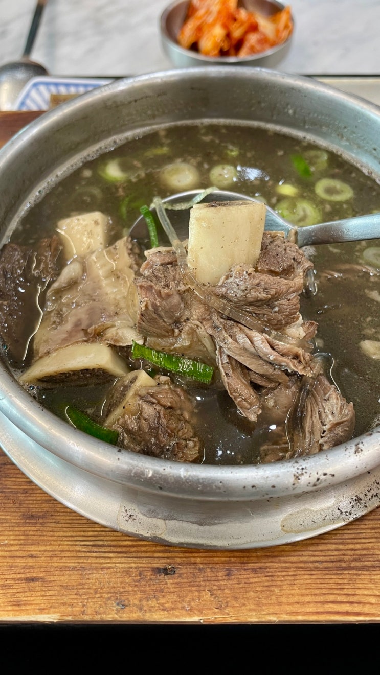 성주휴게소 창원방향 푸드코트 백년가게 일월정 흑마늘 독계갈비탕
