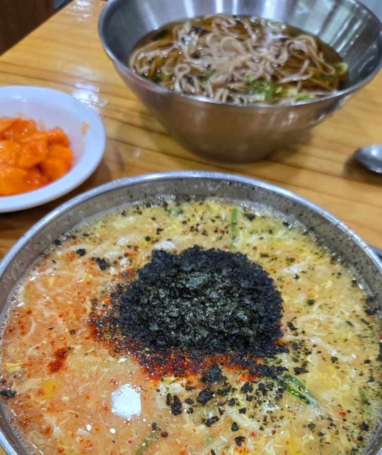  전주 한옥마을 맛집, 1977년 시작된 국수집 '베테랑' 주차안내