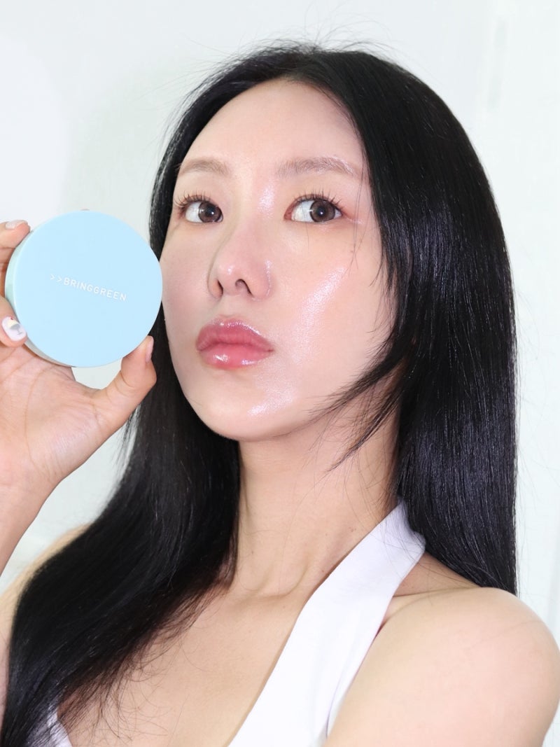 브링그린 티트리 시카 톤업 선쿠션 저자극 자외선 차단제 추천해요 올리브영 선쿠션 찾으셨....