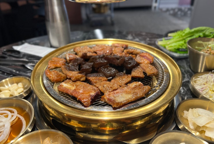  부산시청 돼지갈비 맛집, 히밥이 추천하는 다이닝갈비 후기맛집