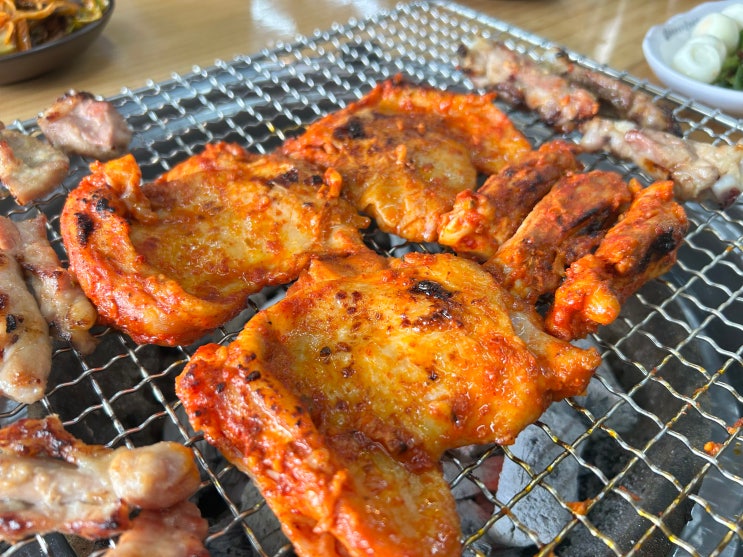  부평 맛집 숯불닭갈비 추천 춘천중앙로숯불닭갈비