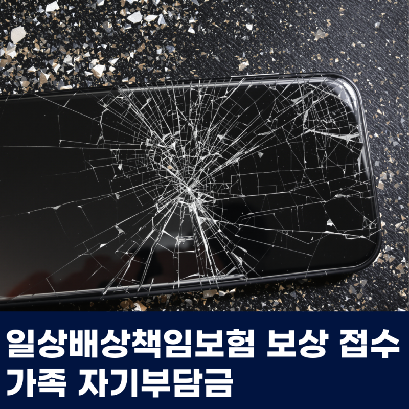 일상배상책임보험 보상 접수 가족 자기부담금