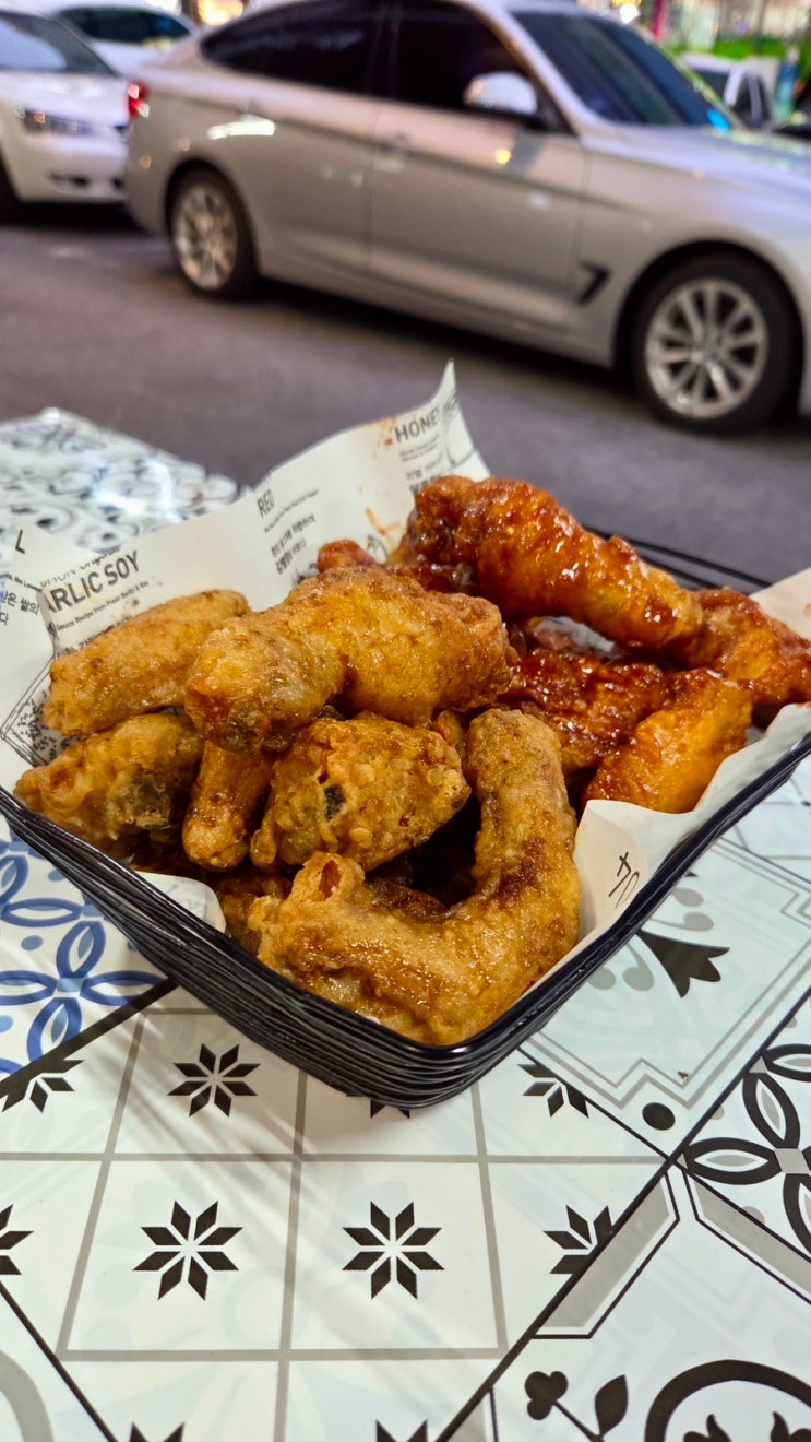 창원에서의 첫날은 치맥 반반오리지널 교촌치킨 중앙창원점