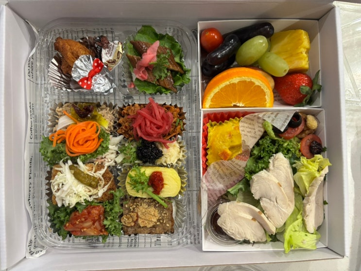  [부천/부천시청역] 테이블스푼 부천점_열자마자 입맛돌아옴. 예뻐서 먹기 아까운 도시락