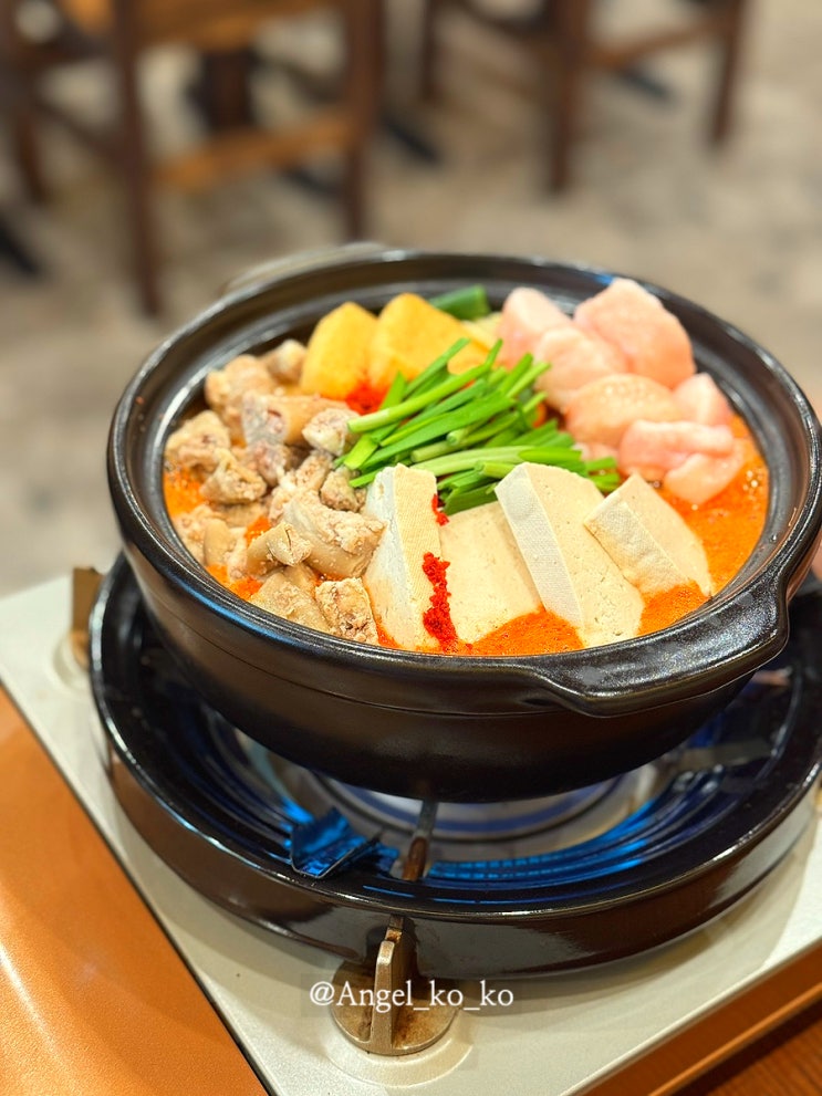  과천 정부청사역 맛집 호랑이굴 모츠나베 곱창대창전골 찐이다!