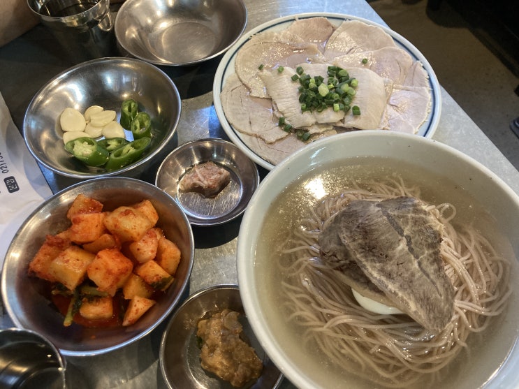  신림 뒷고기, 봉천 순대국,광화문 평양냉면 후기 [일상]