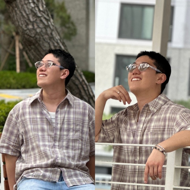  긱시크 선글라스 퍼블릭비컨 독보적인 Y2K 클리어 안경