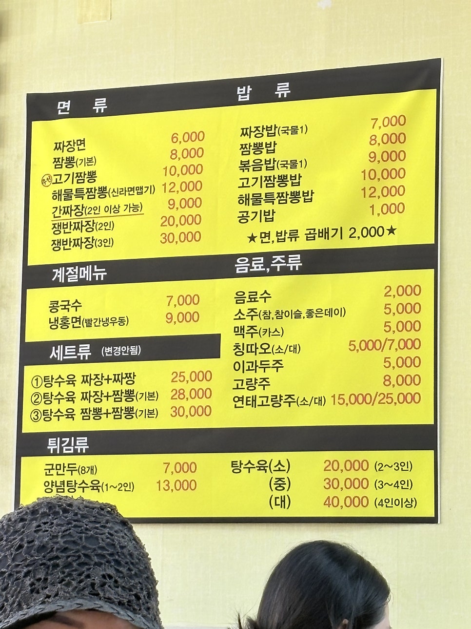 면타작 사진 2