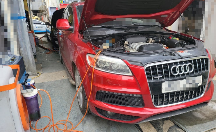  수입차정비소 수소클리닝 20.000km마다 주기적으로 세척하라고?
