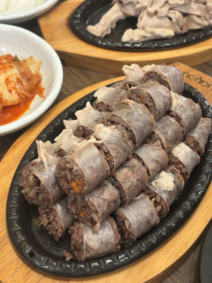  맛있는 순대가 먹고싶다고? 이조명품 순대국