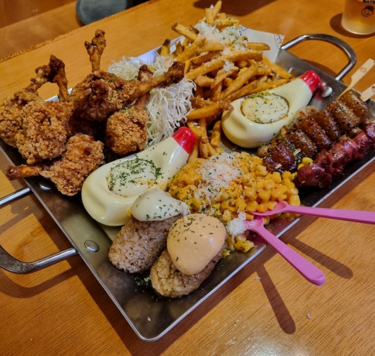  인천 논현동 맛집 마요네즈 논현점 한판세트 좋아요