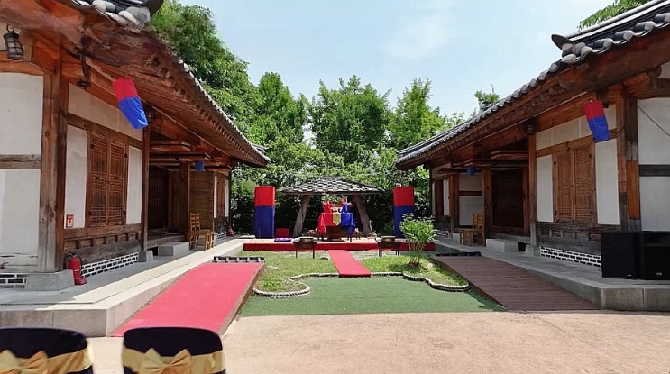 <b>지상렬 신지</b> 전통 <b>혼례</b>식장 부천 형님 부부 리마인드 웨딩식장... 