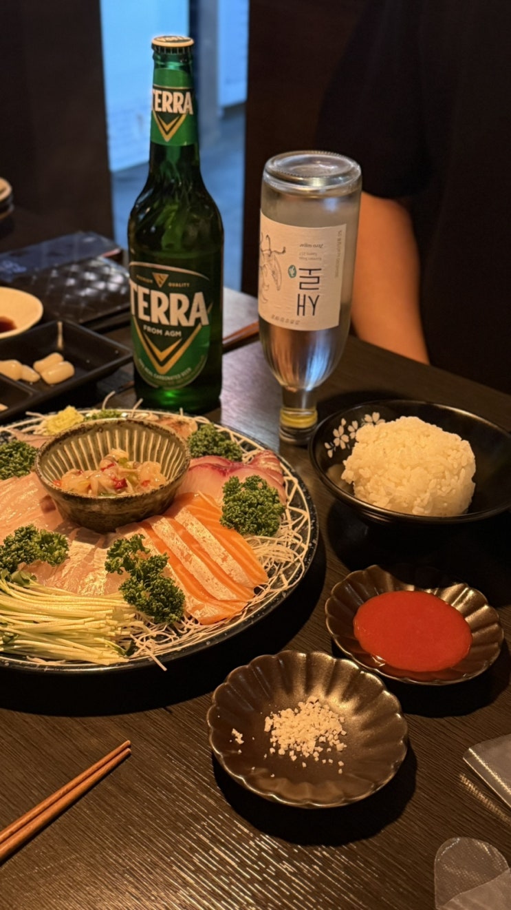  [성남] 분위기 좋은 이자카야, 회심의일격 야탑점 (분당 사시미)