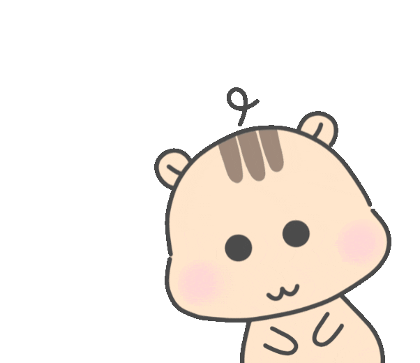  햄쭈이 우와 반짝반짝 이모티콘