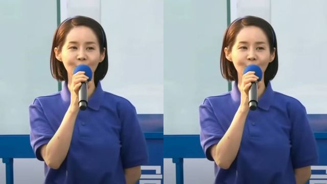  “잘 해낼 거라 믿는다”… 이재명 지지연설 도중 '울컥'한 여배우