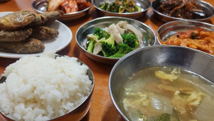  부천 상동역 백반 맛집 낮엔밥상밤엔술상