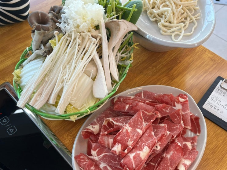  세종 아이랑 가기 좋은 샤브샤브 맛집 샤브진스 솔직 방문후기