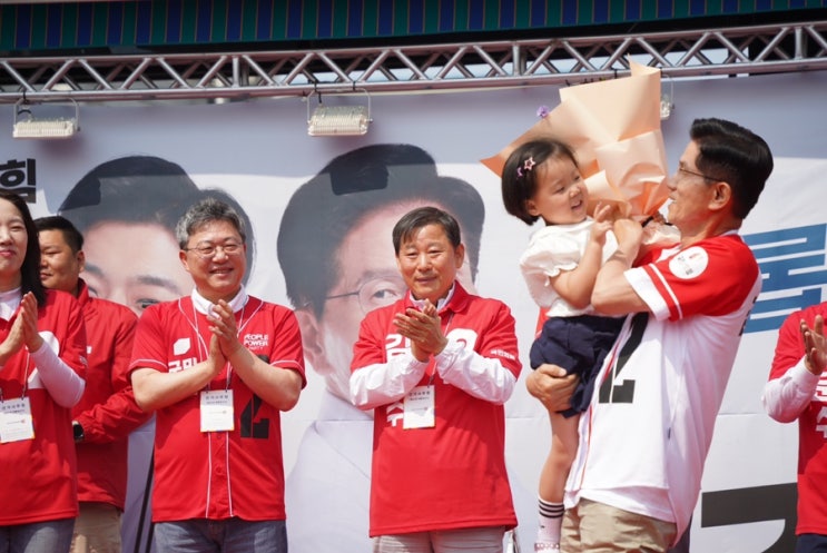 250531 <b>김문수 후보</b> 강원 홍천 <b>유세</b> 지원