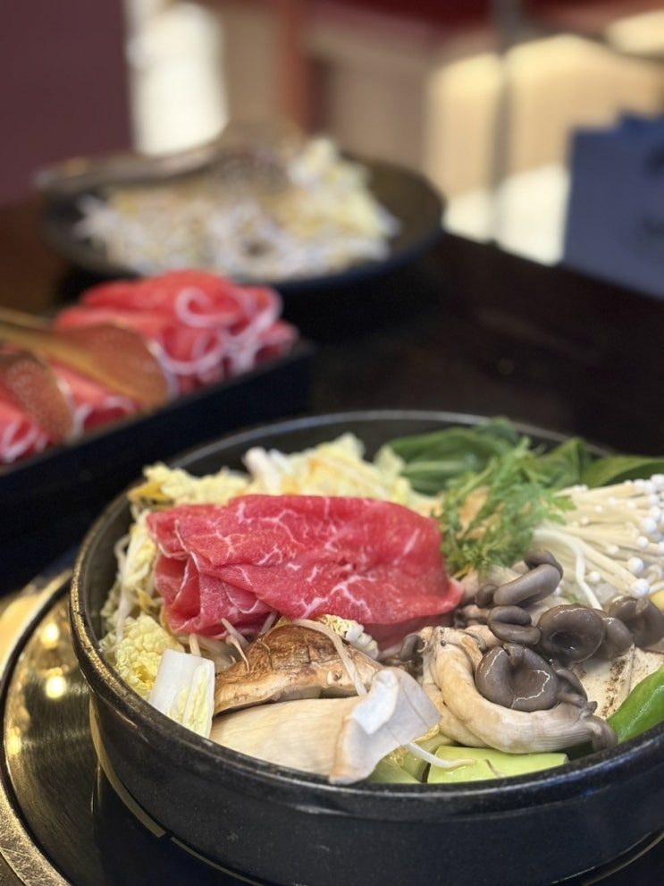  김포 구래동 맛집 추천 스키야키 샤브샤브 옥소반