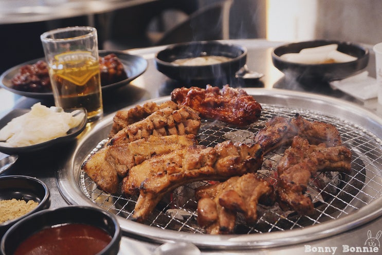  수원 인계동 쪽갈비 맛집 록갈비