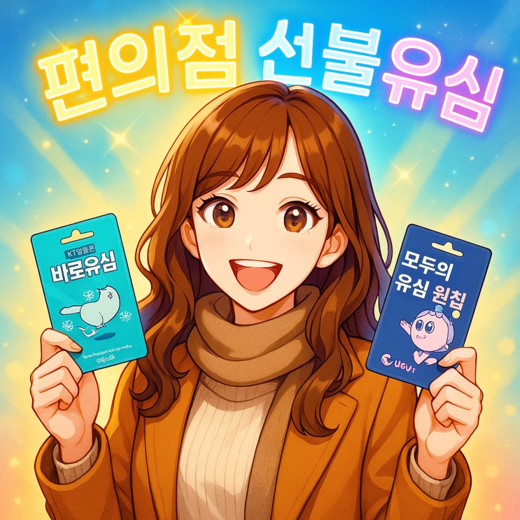  편의점 선불유심 개통 전과정 정리