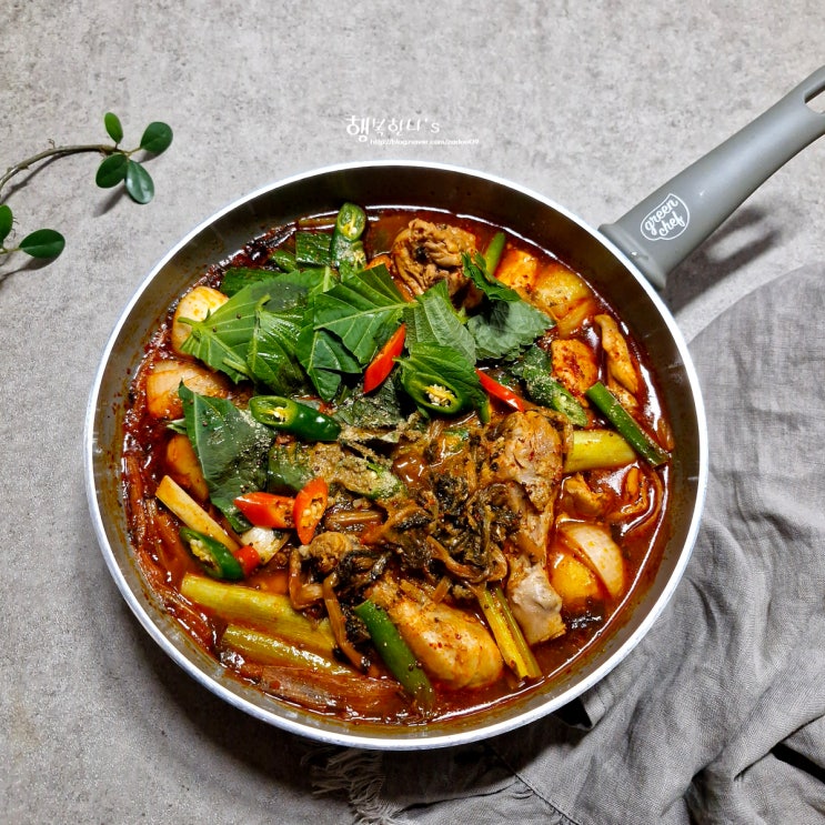 <b>편스토랑</b> <b>장신영</b> 시래기 찜닭 레시피 국물 닭볶음탕 요리... 