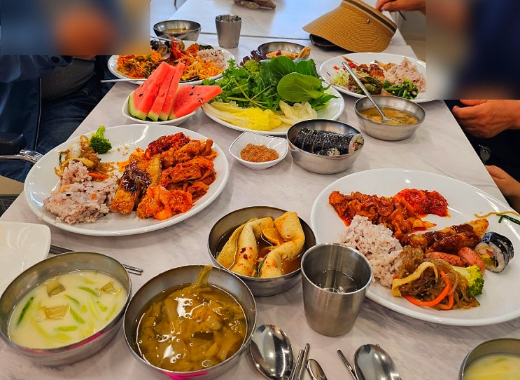  울산 언양 밥집 가성비 맛집 한식뷔페 호림정