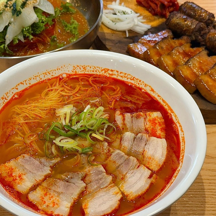  수안역 맛집 동래시장 밥집 동래고기국수