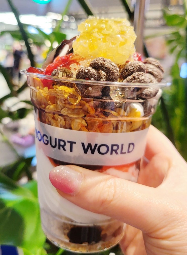  [명지]내맘대로 커스텀 가능한 요거트 아이스크림 맛집 '요거트월드 스타필드 시티 명지 팝업'