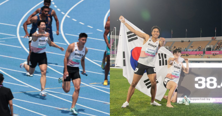<b>아시아선수권</b> <b>남자 400m</b> ‘금메달→대회 신기록’ 쾌거…종합... 