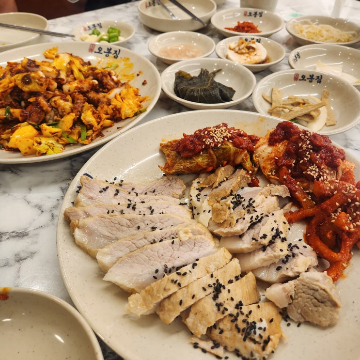  상봉역맛집 푸짐한 한상 모임하기 좋은 '오봉집 상봉점'