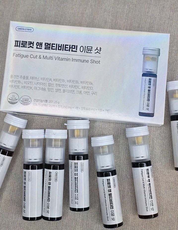  피로컷앤 멀티비타민 이뮨샷, 피로 회복을 위한 고함량멀티비타민 추천!