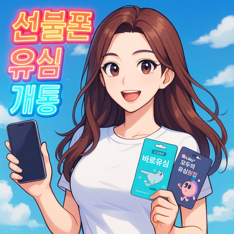  선불폰 유심 개통 핵심만 정리