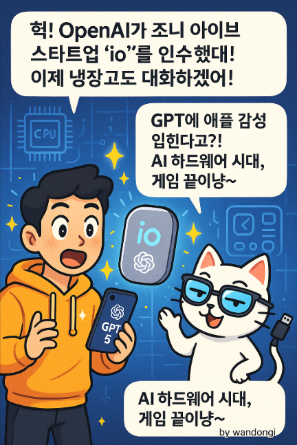  GPT가 기기 속으로? OpenAI·조니 아이브의 빅딜 해부