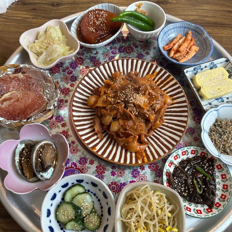  아이와 제주 애월 가정식 맛집 단소