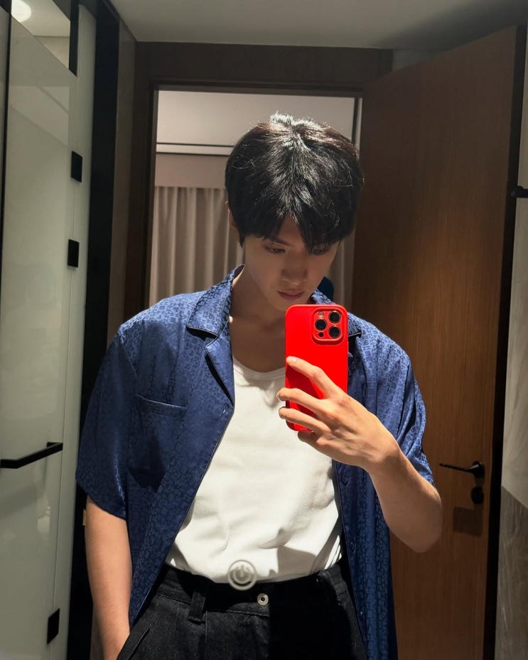  <진철원> 5월 일상 웨이보, 인스타그램 ㅣ파흑야점연 촬영중~