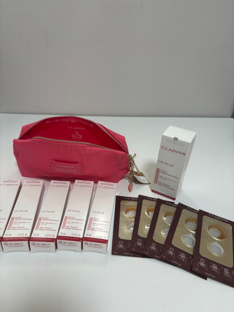 클라랑스 선크림 로지 글로우 50ml 리뷰