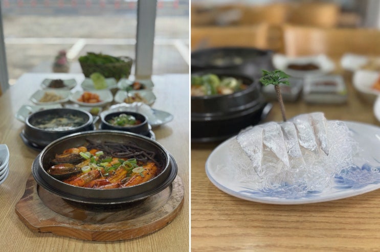  제주공항근처맛집 용두암해촌, 해물로 가득한 식사