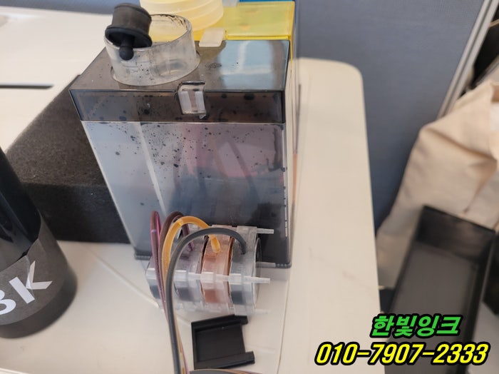 인천 동구 만석동 프린터수리 HP7740 노란색깔 안나옴 무한잉크 카트리지 점검 및 잉크보충 인천 동구 만석동 프린터수리 HP7740 노란색깔 안나옴 무한잉크 카트리지 점검 및 잉크보충