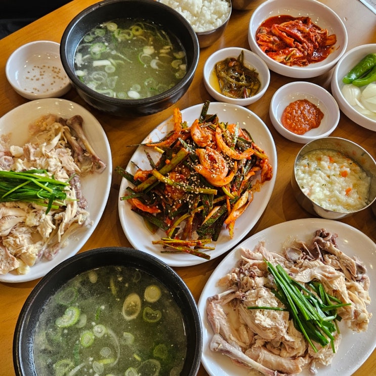  전주 중화산동 맛집 '계림농원' 닭 백숙 백반 삼계탕 몸보신 음식 추천