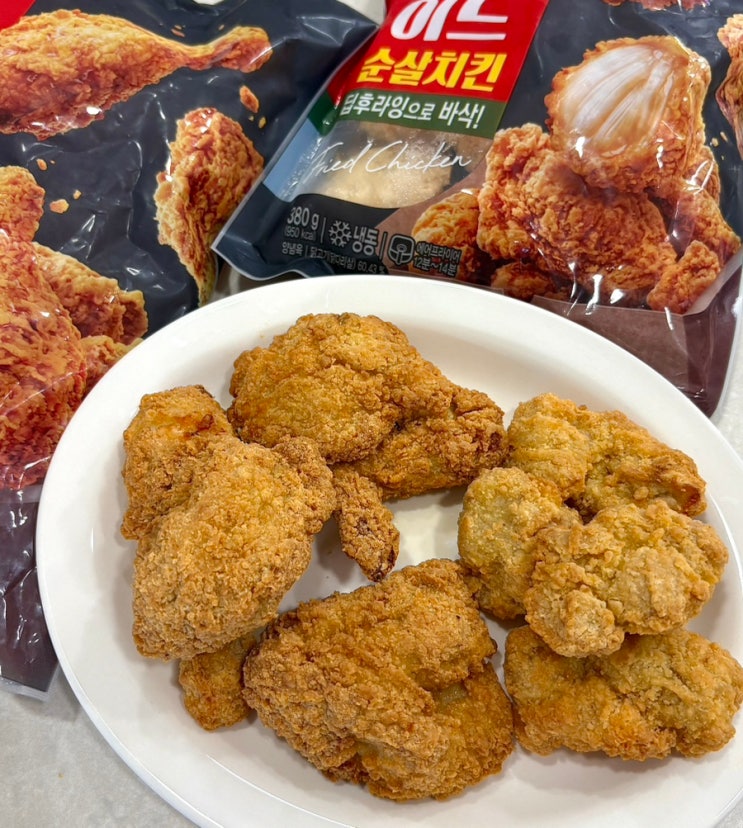  하림 신제품 후라이드 조각치킨 & 순살치킨 야식 메뉴, 자취 필수템 추천