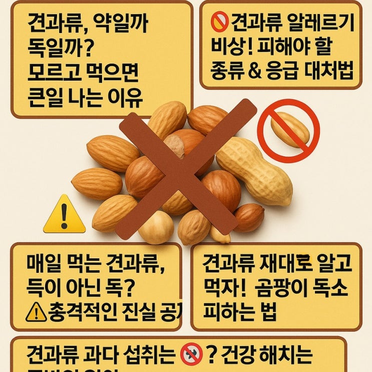  견과류 제대로 알고 먹자!  곰팡이 독소 피하는 법
