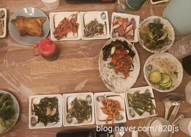 동창생: 포항 여행 1일차 저녁 (이모카세 식 화려한 만찬)
