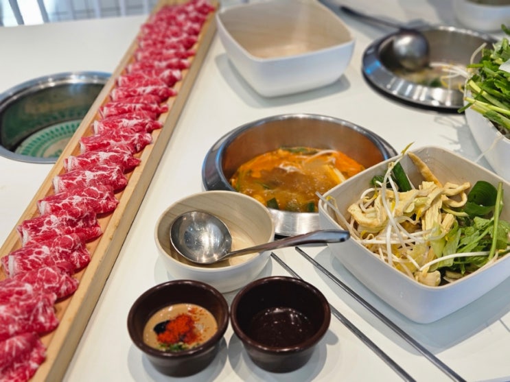 미사 샤브샤브 맛집 추천, 봄담아 하남미사점 가족외식 후기