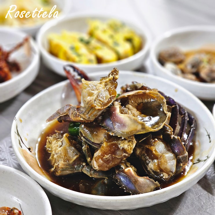  고흥 녹동항 돌게장백반 간장게장 갈치조림 맛집 아침 식사